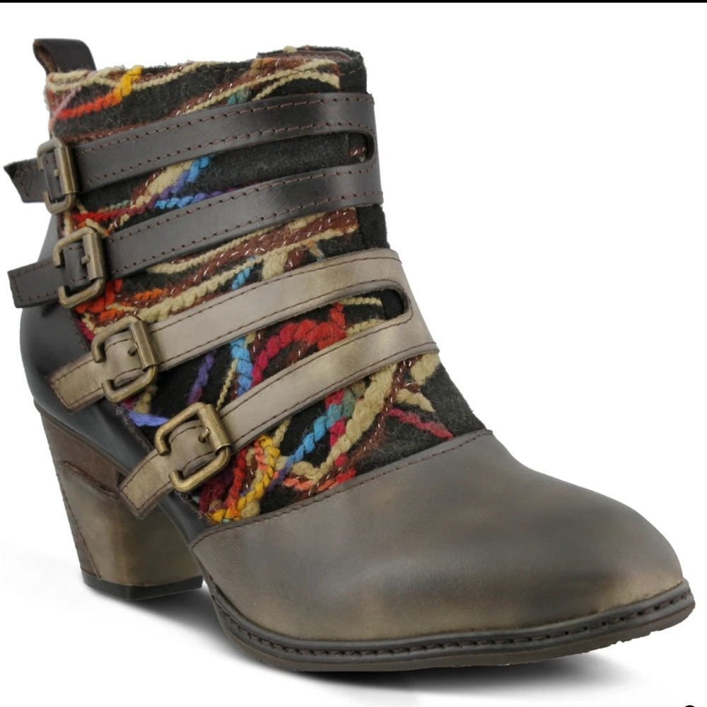 Spring Step L’artiste Redding Buckle Booties - image 1